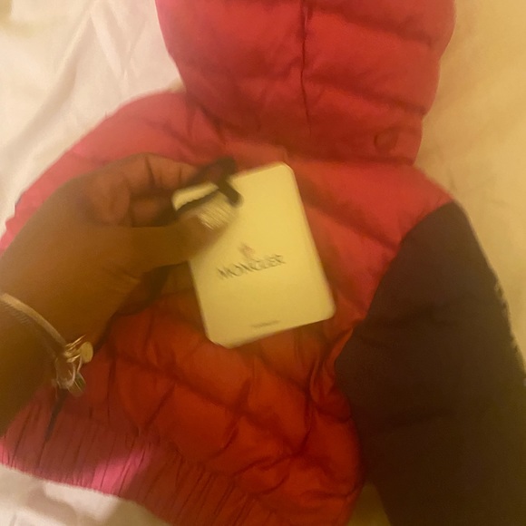 Baby girl pink & purple Moncler 6-9 months - Picture 4 of 5